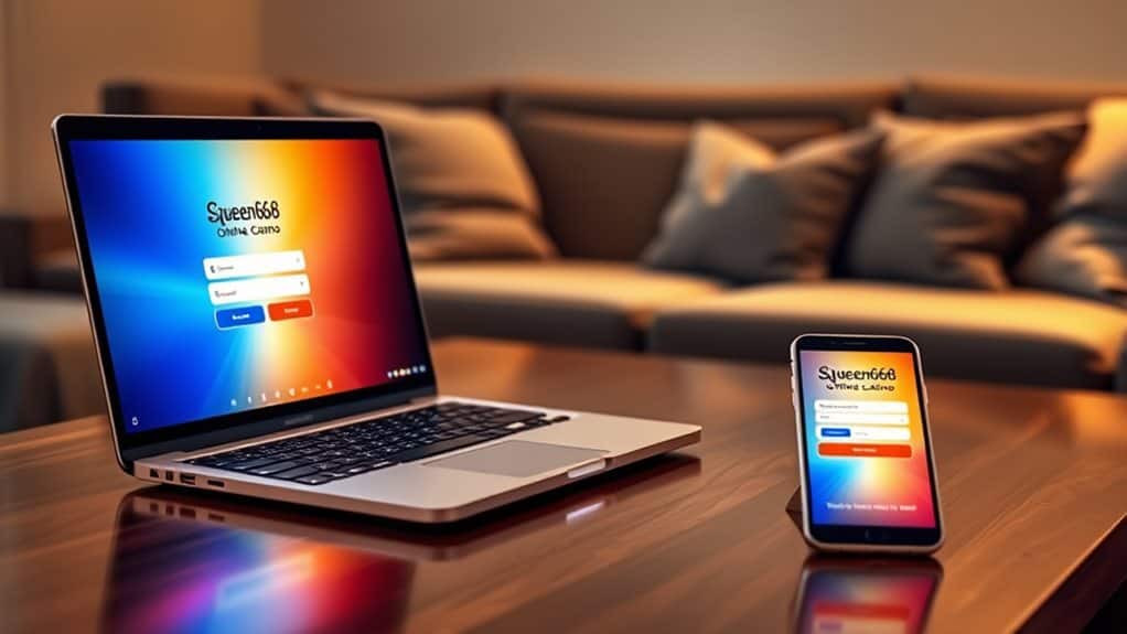 improved squeen668 login experience